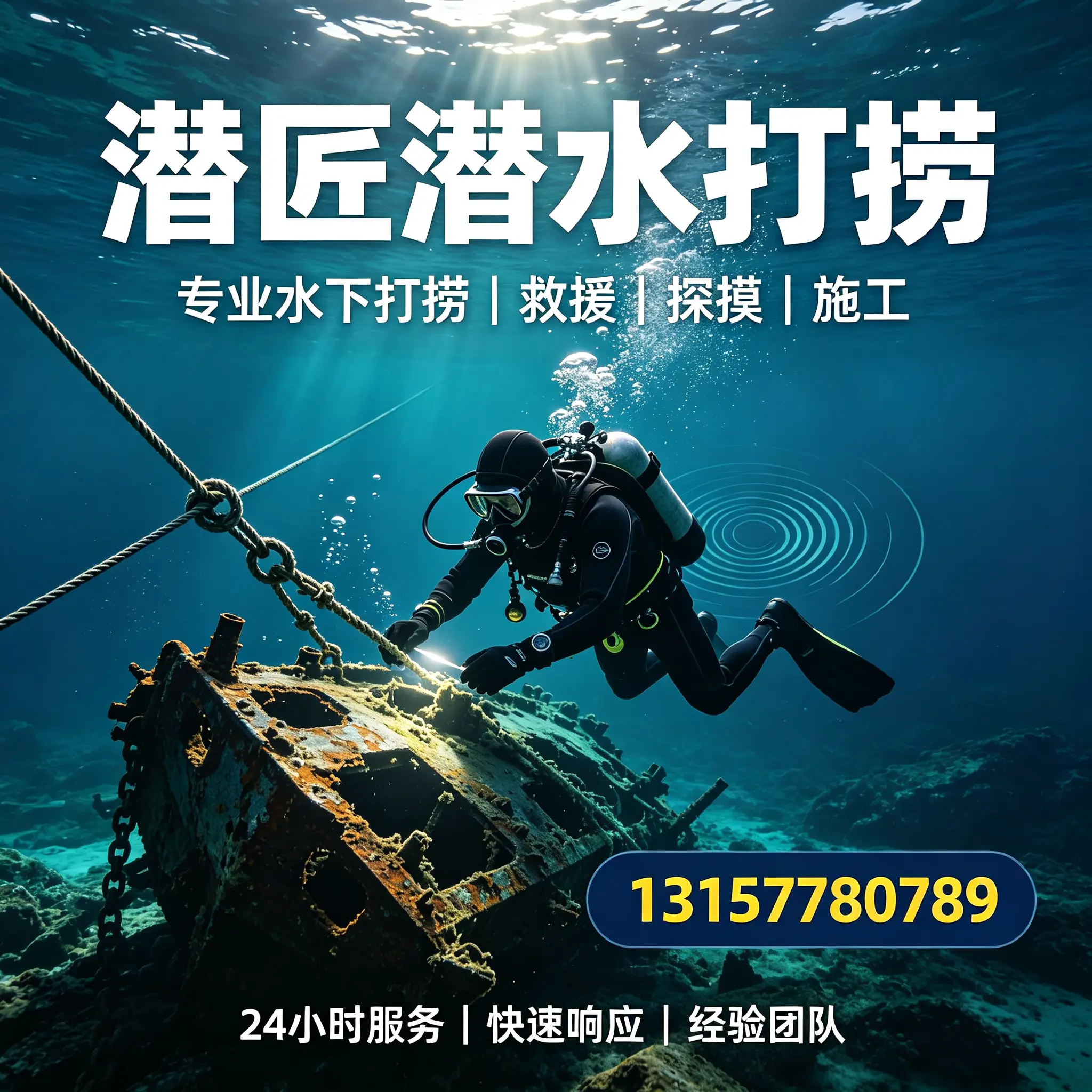 泰州水下打捞作业服务产品